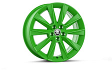 Koleso z ľahkej zliatiny SAVIO 17" pre FABIA III, RAPID